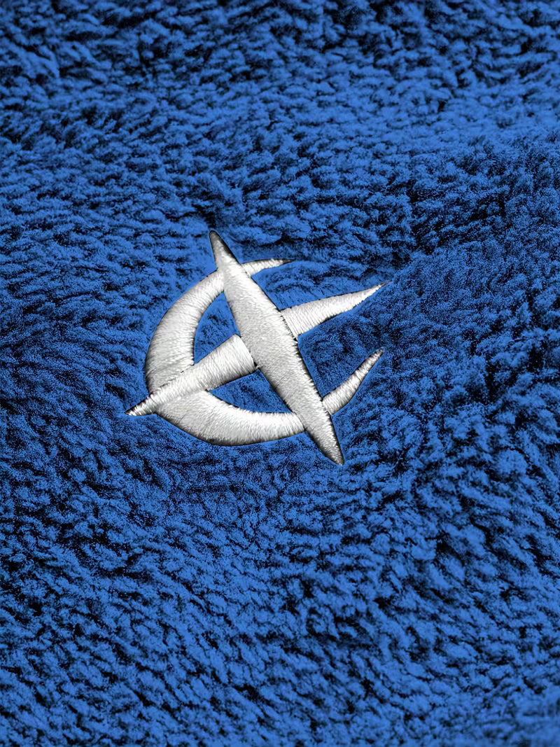 Men'S Casual Embroidered Velvet Jacket