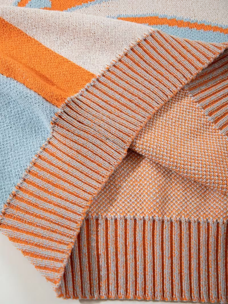 Men's Oversized Casual Long Sleeve Round Neck Sweater -(No Dry Clean) - Fall/Winter Sweater Jacket