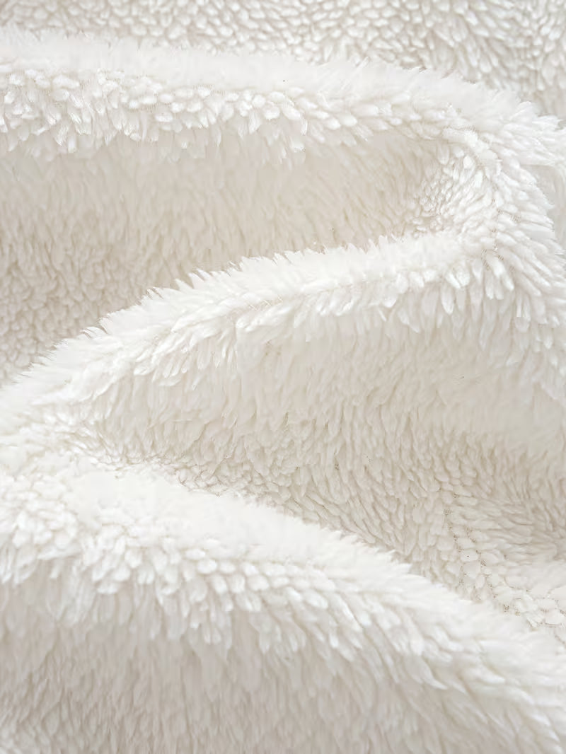 Zip Fleece Jacket with Full-Zip Closure - Heavy-Duty Thermal Insulation